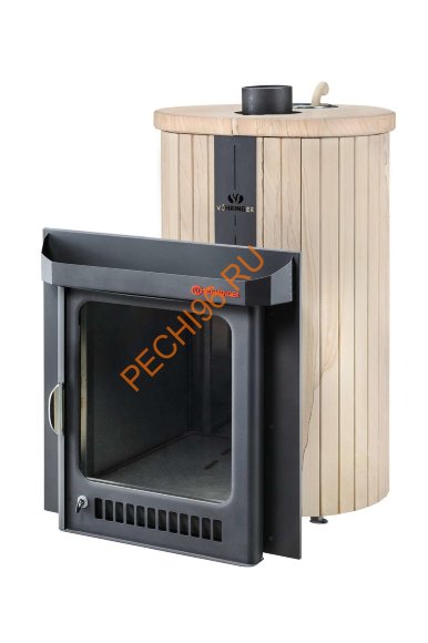 Печь банная Ферингер Малютка ПФ Окаменевшее дерево перенесённый рисунок