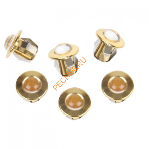 Набор прозрачных линз Cariitti CR05 Kit 6 золото