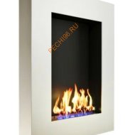 Биокамин Русский огонь Вертикаль 850V настенный, белый