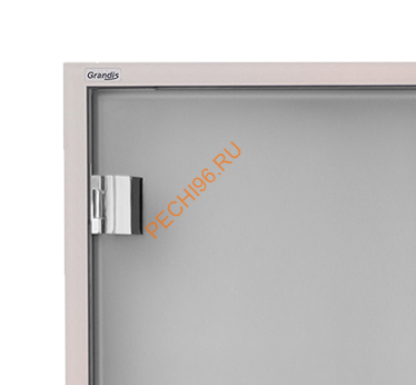 Двери стеклянные двустворчатые Grandis GS 13х20-G-Н-Si