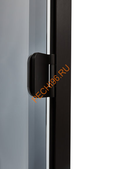 Дверь стеклянная Grandis GS 7х19-G-S-Bl коробка алюминий Diamond Black, ручка Термоабаш Дверь стеклянная Grandis GS 7х19-G-S-Bl коробка алюминий Diamond Black, ручка Термоабаш