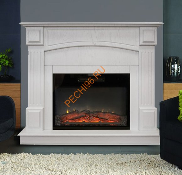 Электрокамин RealFlame Carolina 24/25,5 с очагом Kendal 24