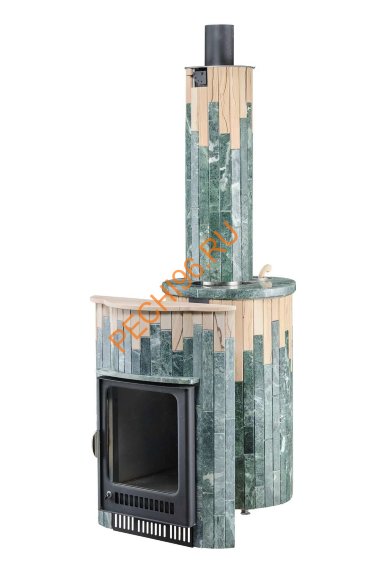 Портал для банной печи Ферингер Малютка ПФ Змеевик+Окаменевшее дерево