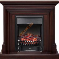 Электрокамин Royal Flame Bradford темный дуб с очагом Fobos FX