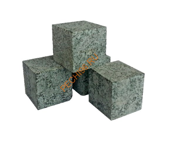 Набор камней кубической формы для печи EOS Mythos S35 талькохлорит 20 шт 