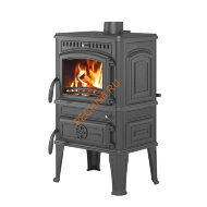 Печь-камин Везувий LV-12, Антрацит