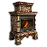 Печь-камин КимрПечь Кострома центральный двухъярусный Август