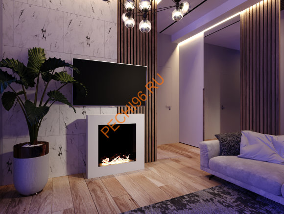 Биокамин Русский огонь Гранд 700 белый