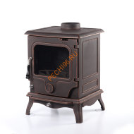 Чугунная печь-камин Fireway Paul патина