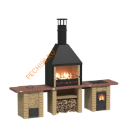 Объединённые печи 3 в 1 Классик