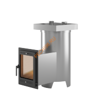 Печь банная Эверест Steam Master 44 INOX (320М), под обкладку