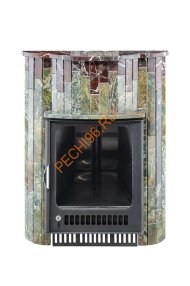 Портал для банной печи Ферингер Малютка ПФ Жадеит+Россо Леванте