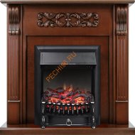 Электрокамин Royal Flame Venice махагон коричневый антик с очагом Fobos FX
