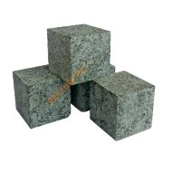 Набор камней кубической формы для печи EOS Mythos 8см талькохлорит 10 шт