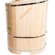 Фитобочка НКЗ OPTIMA PREMIUM кедровая овальная со скосом