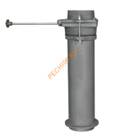 Чугунный шиберный модуль 130/550