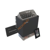 Электрическая печь Паромакс OCSX 30 B с панелью и блоком управления