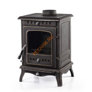 Чугунная печь-камин Fireway Erik патина