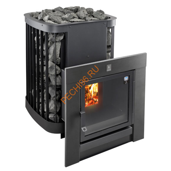 Дровяная печь для бани Kastor SAGA 27 KSIL Black