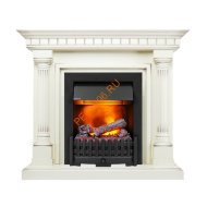 Электрокамин Dimplex Dallas с очагом Danville Black FB2 слоновая кость