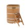 Купель для бани BentWood угловая из лиственницы Премиум, 1,03х1,03 м