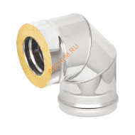 Сэндвич-отвод Везувий 90° D130/220мм