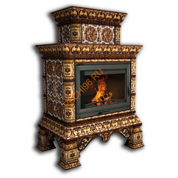 Печь-камин КимрПечь Кострома центральный двухъярусный Октябрь