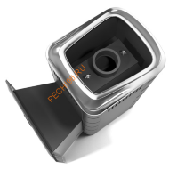 Печь банная ТМФ Каронада Heavy Metal Витра антрацит