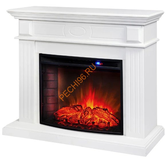 Электрокамин RealFlame Leda 24/25,5 WT c очагом Evrika 25,5 LED