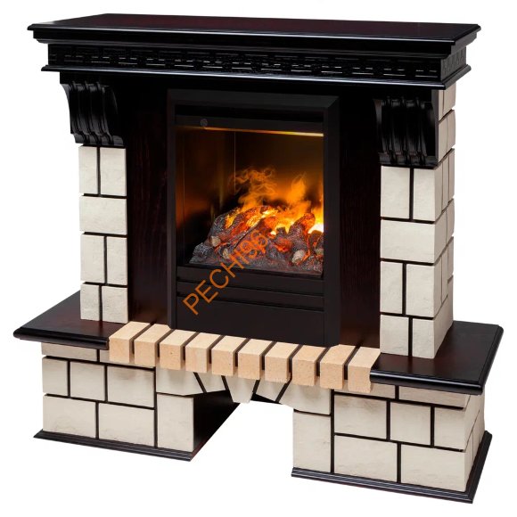 Электрокамин RealFlame Stone STD с очагом 3D Olympic