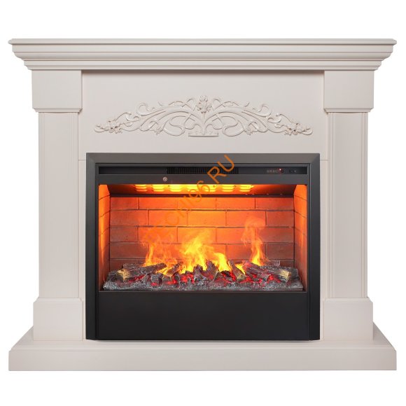 Электрокамин RealFlame Ofelia 26 с очагом 3D Helios 26