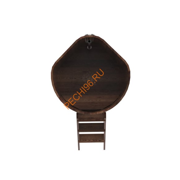 Купель для бани BentWood угловая из морёной лиственницы Премиум, 1,03х1,03 м