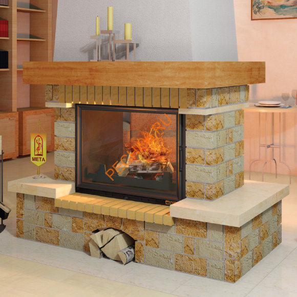 Облицовка для камина Мета Кольцо 700 Облицовка для камина Мета Кольцо 700