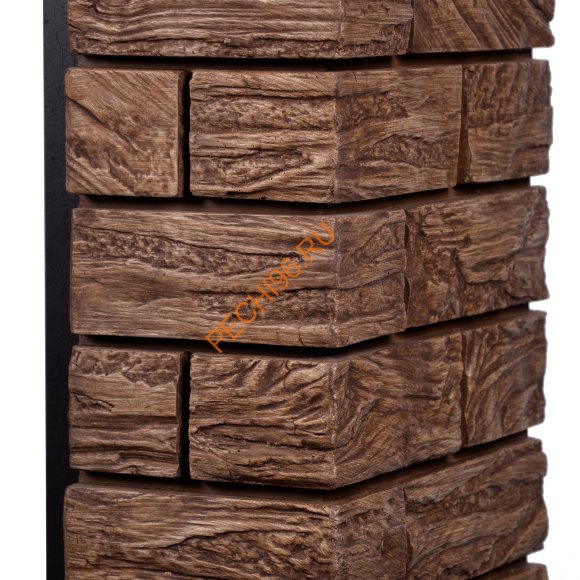 Электрокамин Electrolux EFP/P-2520LS N с порталом Firelight Forte Wood 25, камень темный, венге