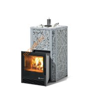 Печь банная ИзиСтим Ялта 15 К Модерн серая