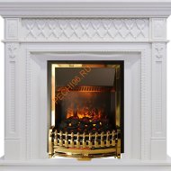 Электрокамин Dimplex Alexandria с очагом Atherton белый дуб