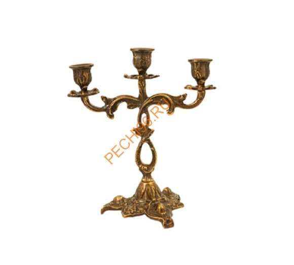 Канделябр на 3 свечи Virtus 4206A, пара