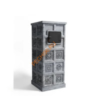 Печь банная KLOVER RT-50RV Талькомагнезит Изразцы с прямыми углами