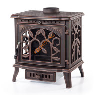 Чугунная печь-камин Fireway Demetra патина