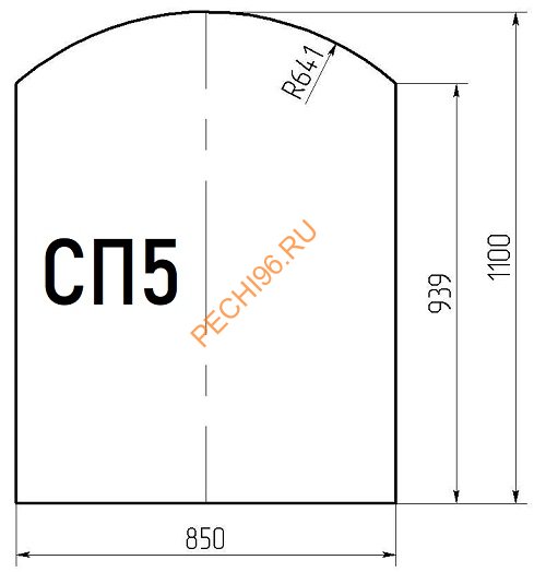 Стекло напольное СП5 850*1100мм