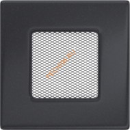 Вентиляционная решетка Kratki 11G 110х110 мм графит