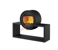 Печь-камин АСТОВ D 600 на подиуме