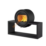 Печь-камин АСТОВ D 600 на подиуме