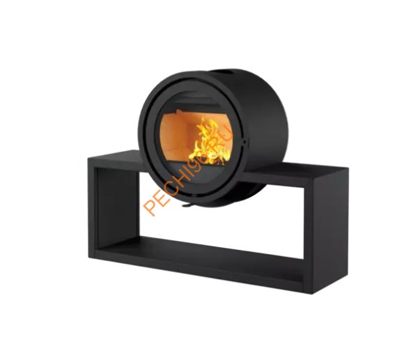Печь-камин АСТОВ D 600 на подиуме