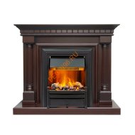 Электрокамин Dimplex Dallas с очагом Brookline Black темный дуб