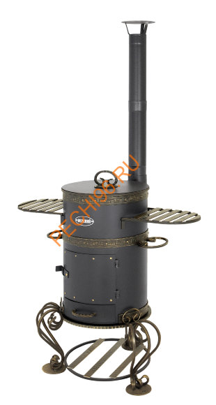 Печь под казан Везувий 12 л Шмель