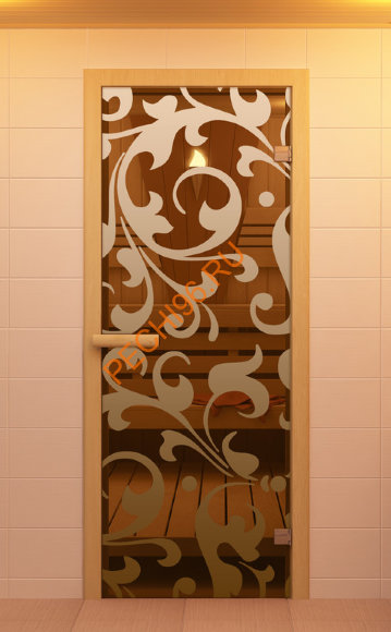 Дверьстеклянная ALDO «Петергоф» коробка береза