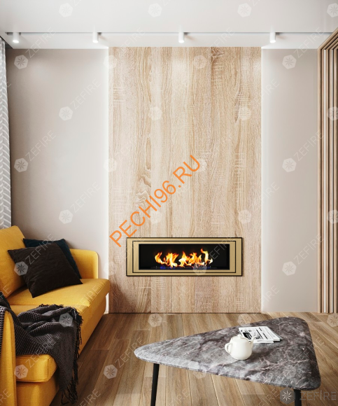 Биокамин ZeFire SIRIUS 1500 латунный