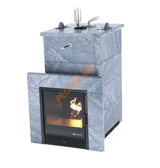 Печь банная ИзиСтим Сочи в кожухе из талькохлорита