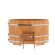 Купель для бани BentWood овальная из сращённой лиственницы, 1,02х1,68 м